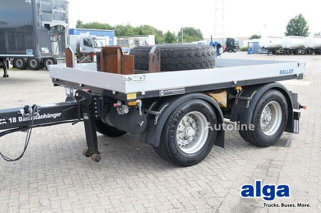 العربات المقطورة شاحنة مسطحة Hüffermann HTA 18.00, Ballastanhänger, Tandem, 15to. NL - Autoline