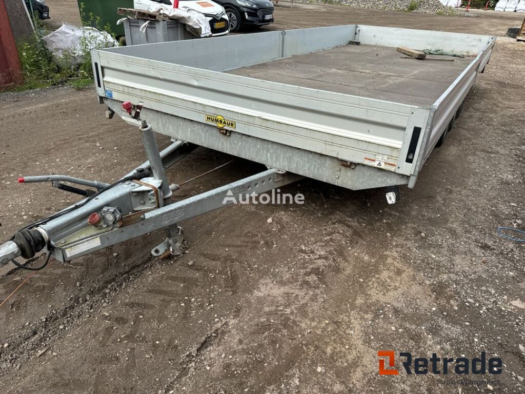 Humbaur Humbaur Hn flatbed trailer