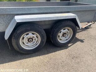 العربات المقطورة شاحنة مسطحة Indespension REMORQUE DOUBLE ESSIEU - 654 ASR 78