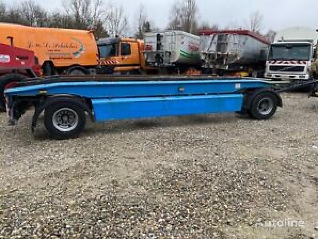 Jotha TCA 18 H flatbed trailer - Autoline