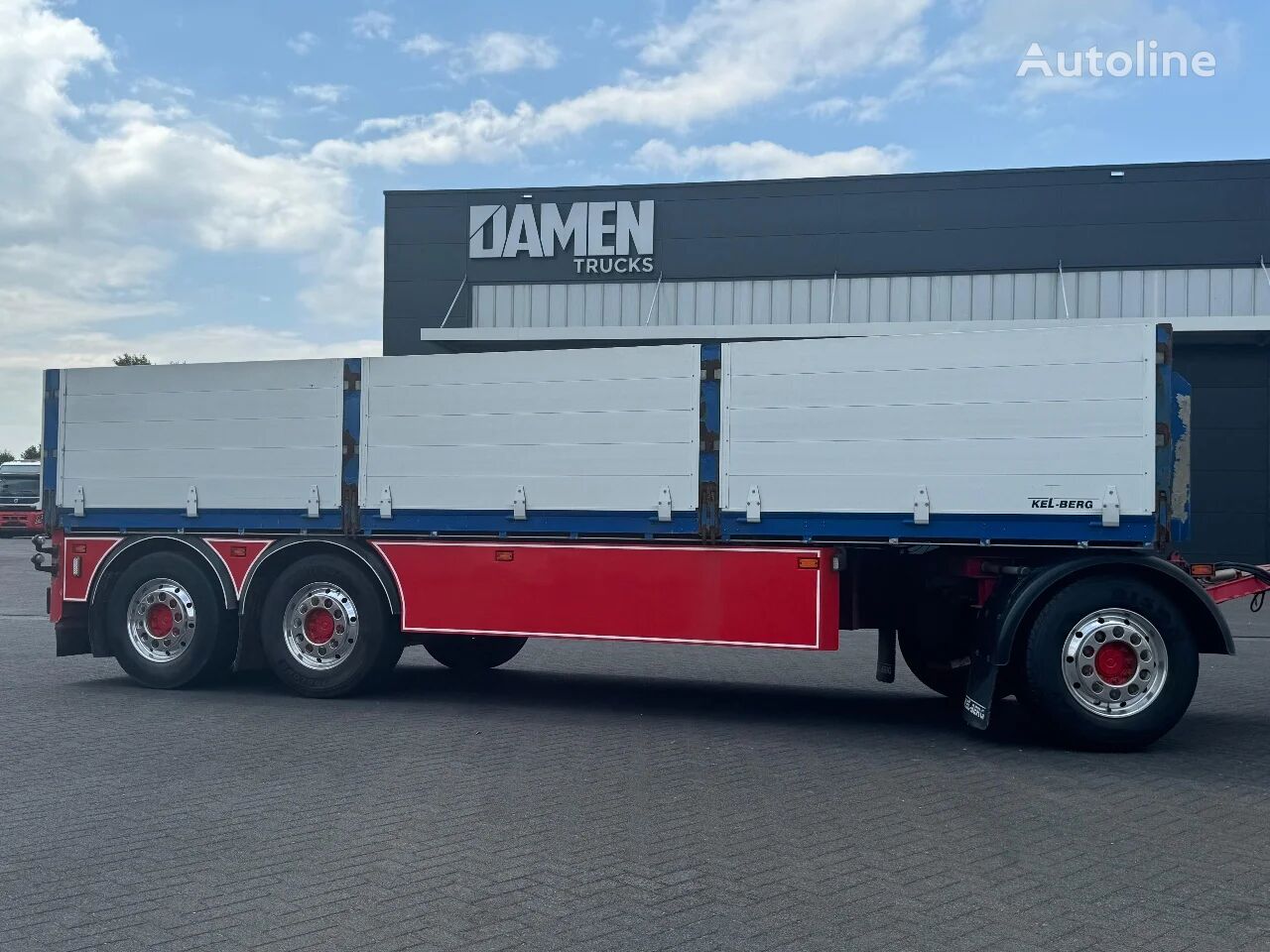 Kel-Berg D24S3 flatbed trailer