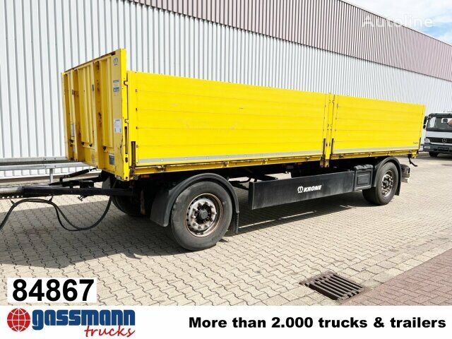 Krone AZP 18 flatbed trailer