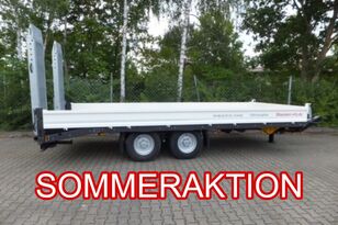 new Möslein TTT 11- 5,2 Weiß Neuer Tandemtieflader flatbed trailer