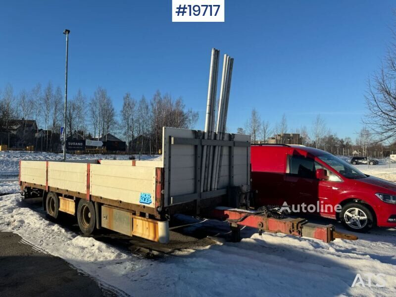 бортовой прицеп Nor Slep flatbed trailer