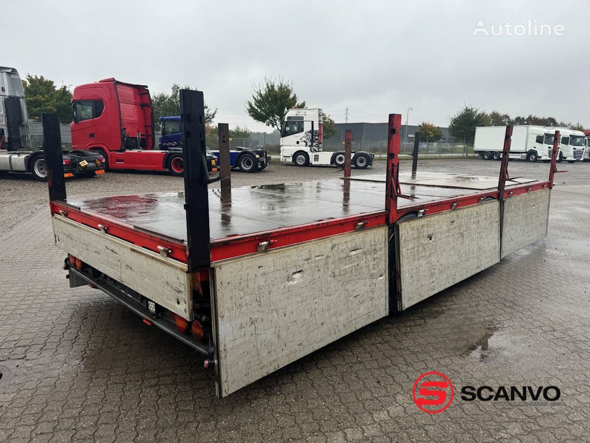 trailer flatbed SH 6800mm - 20 ton med alu-sider