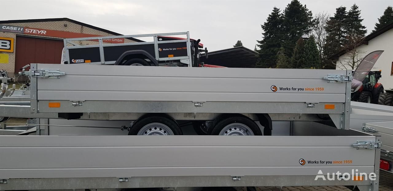 new Saris PL 276 170 2000 2 WÄNDE 30 flatbed trailer