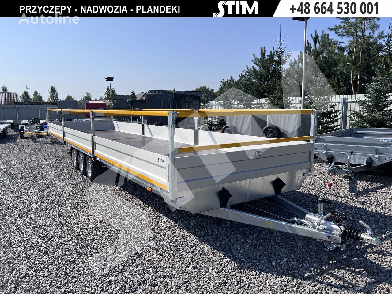 Trailer flatbed Stim S22-16K/BS baru - Autoline