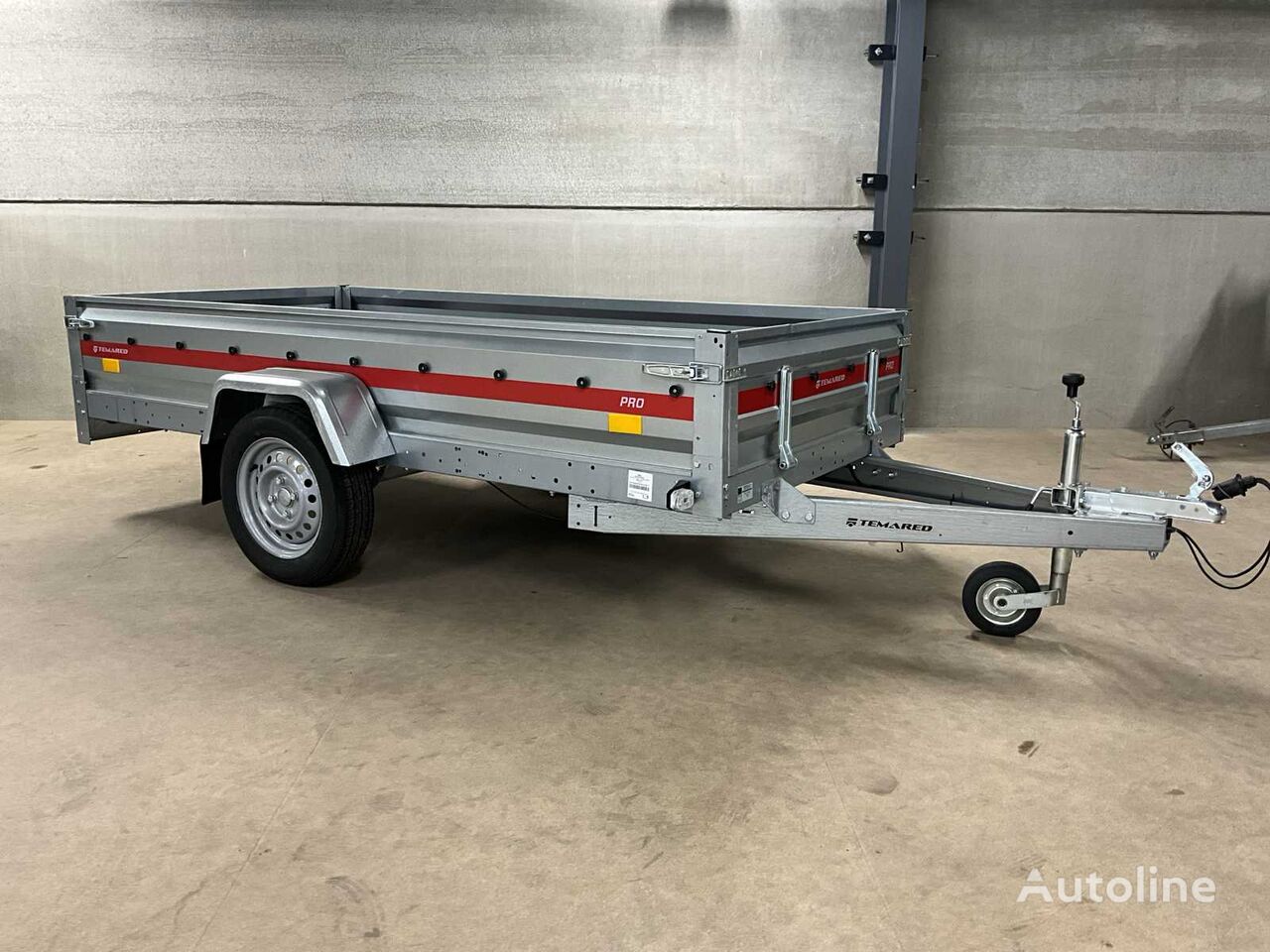 Temared flatbed trailer