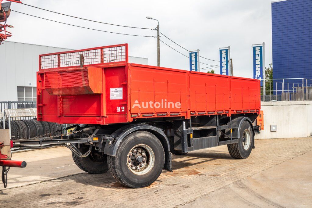 WAF AF-101-106-2 flatbed trailer