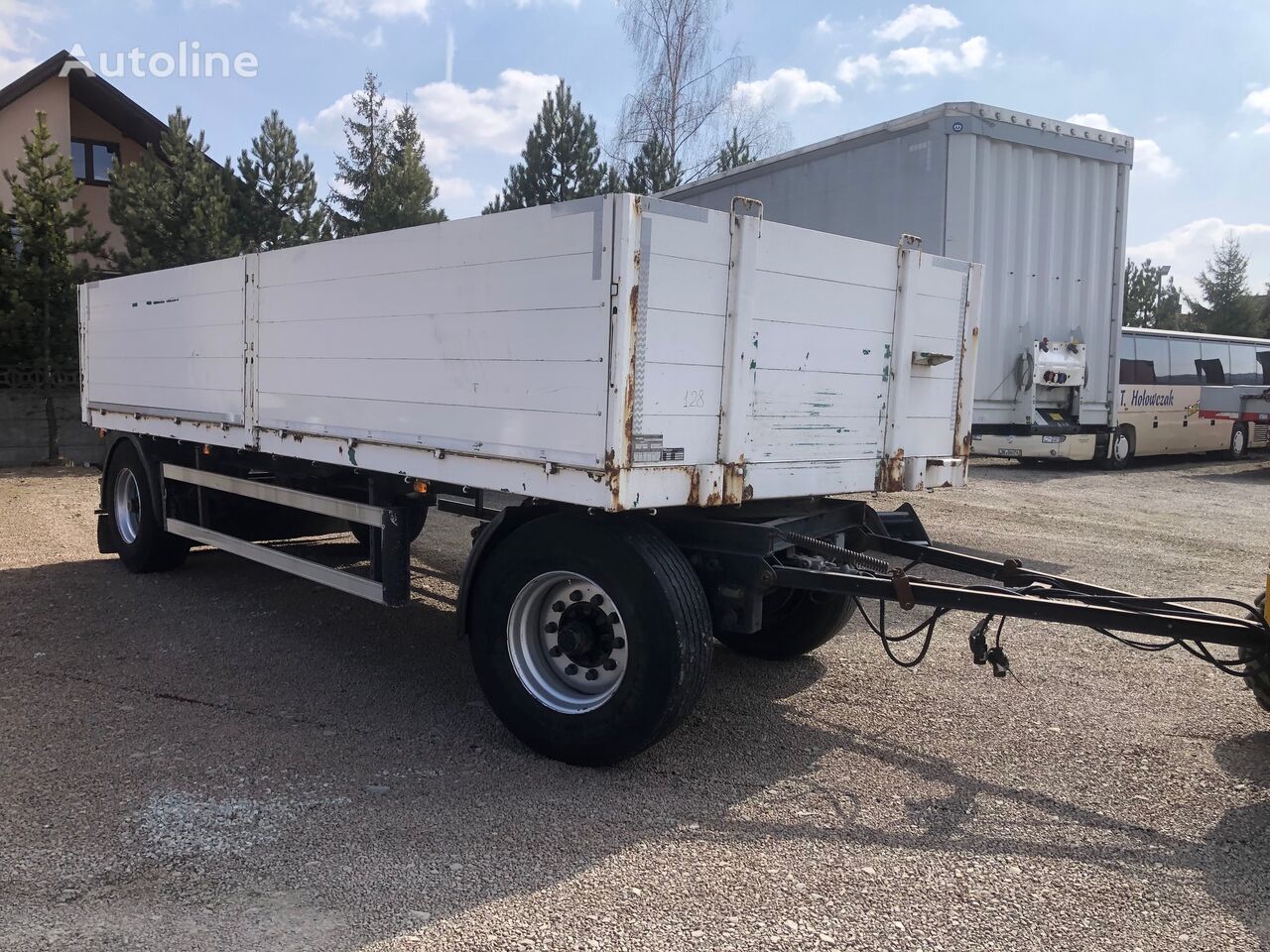 Wilk WILKEN A18 flatbed trailer