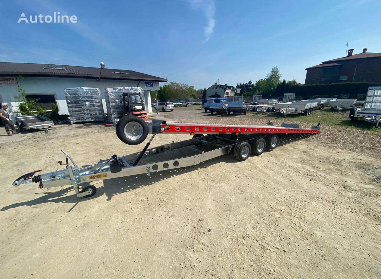 new Wiola L35G65 flatbed trailer