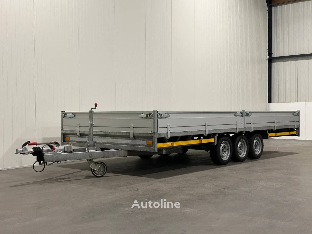 remorque plateau Zelfbouw  Flatbed Trailer