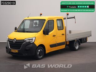 Renault Master 165PK Dubbel Cabine Dubbellucht Open Laadbak 3,5t Trekhaa flatbed truck < 3.5t