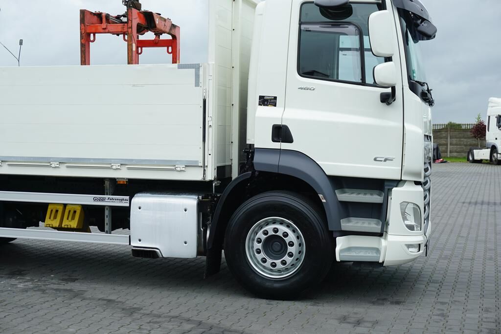 DAF CF / 480 / 6×2 / фургон + HDS / PALFINGER PK 22 001L / ось
