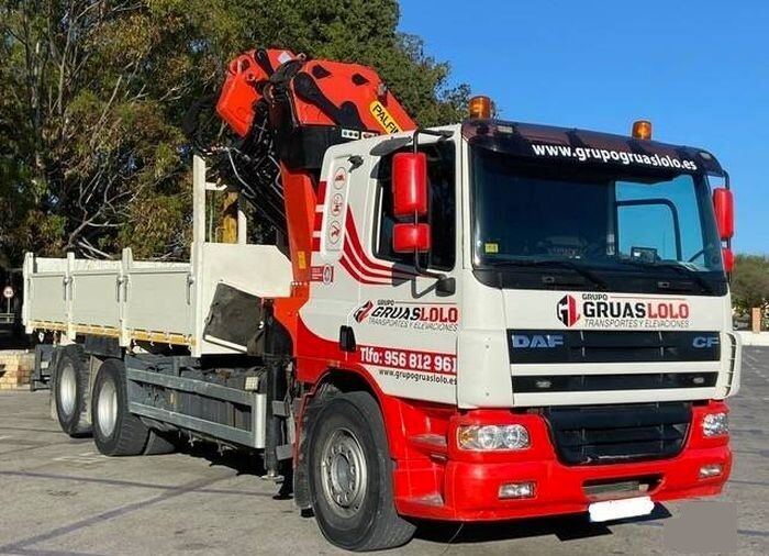 DAF CF 75.290  flatbed truck