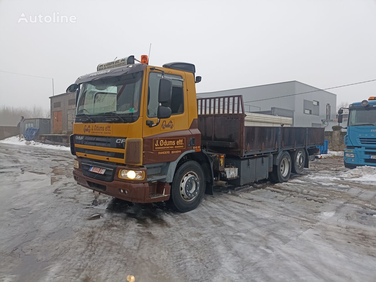 DAF CF 75 360 flatbed truck