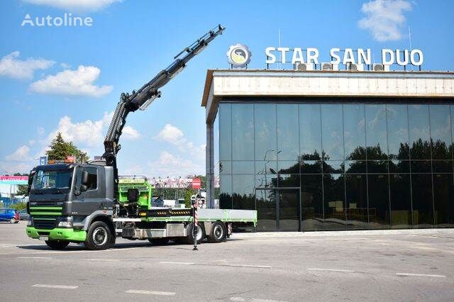 bortinis sunkvežimis DAF CF 85.360 6x2 FASSI F360 CRANE KRAN EURO 5