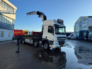 DAF CF 85.410 8X2 EURO 5 PALFINGER PK 62002 + REMOTE CONTROL avolavakuorma-auto