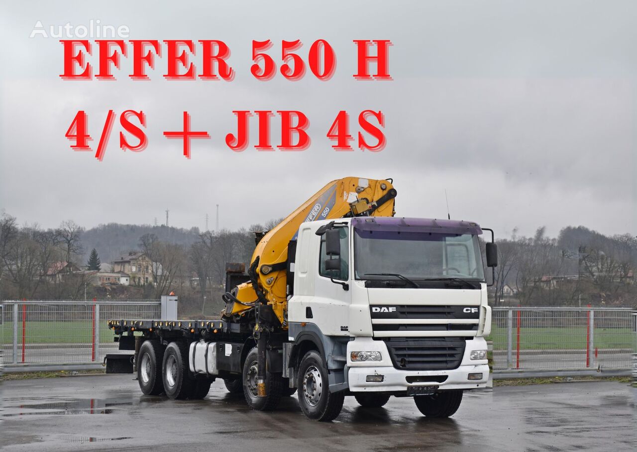 DAF CF 85.480 flatbed truck