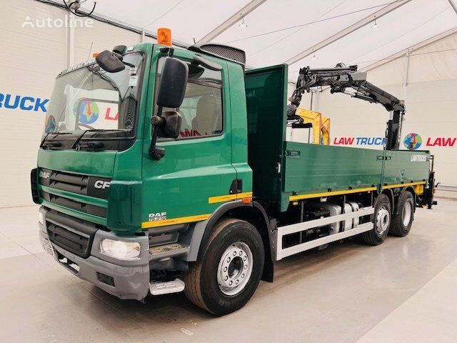 camion plateau DAF CF75 310 Day Cab Dropside Brick Grab