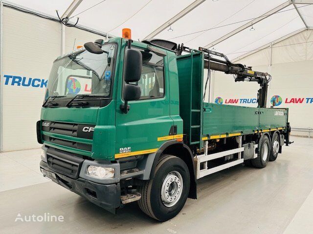 camion plateau DAF CF75 310 Day Cab Dropside Brick Grab