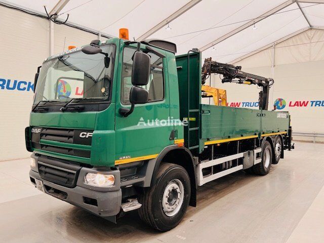 DAF CF75 310 Rear Lift Day Cab Dropside Brick Grab camión caja abierta