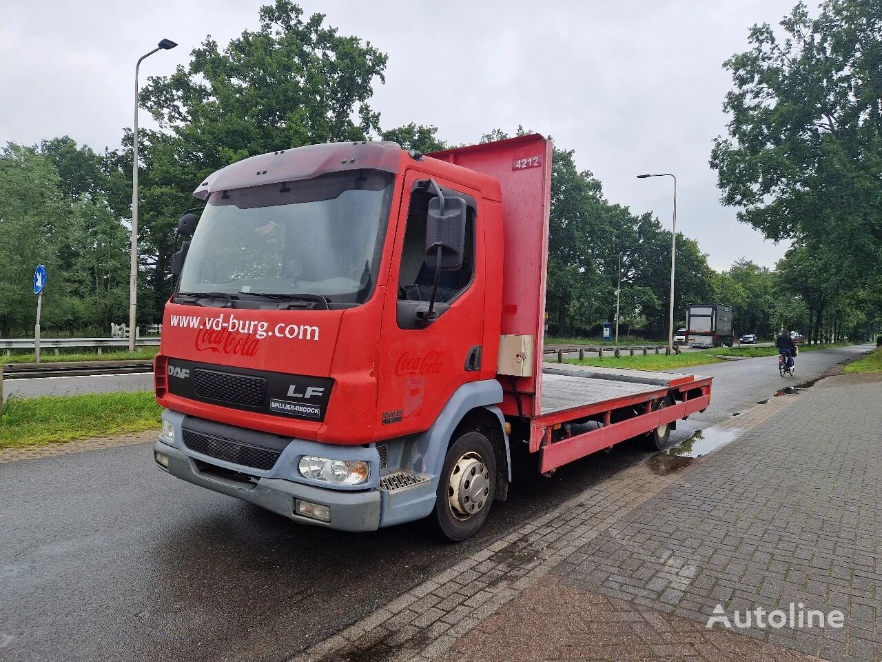 DAF LF 45.160 Handgeschakeld camión caja abierta