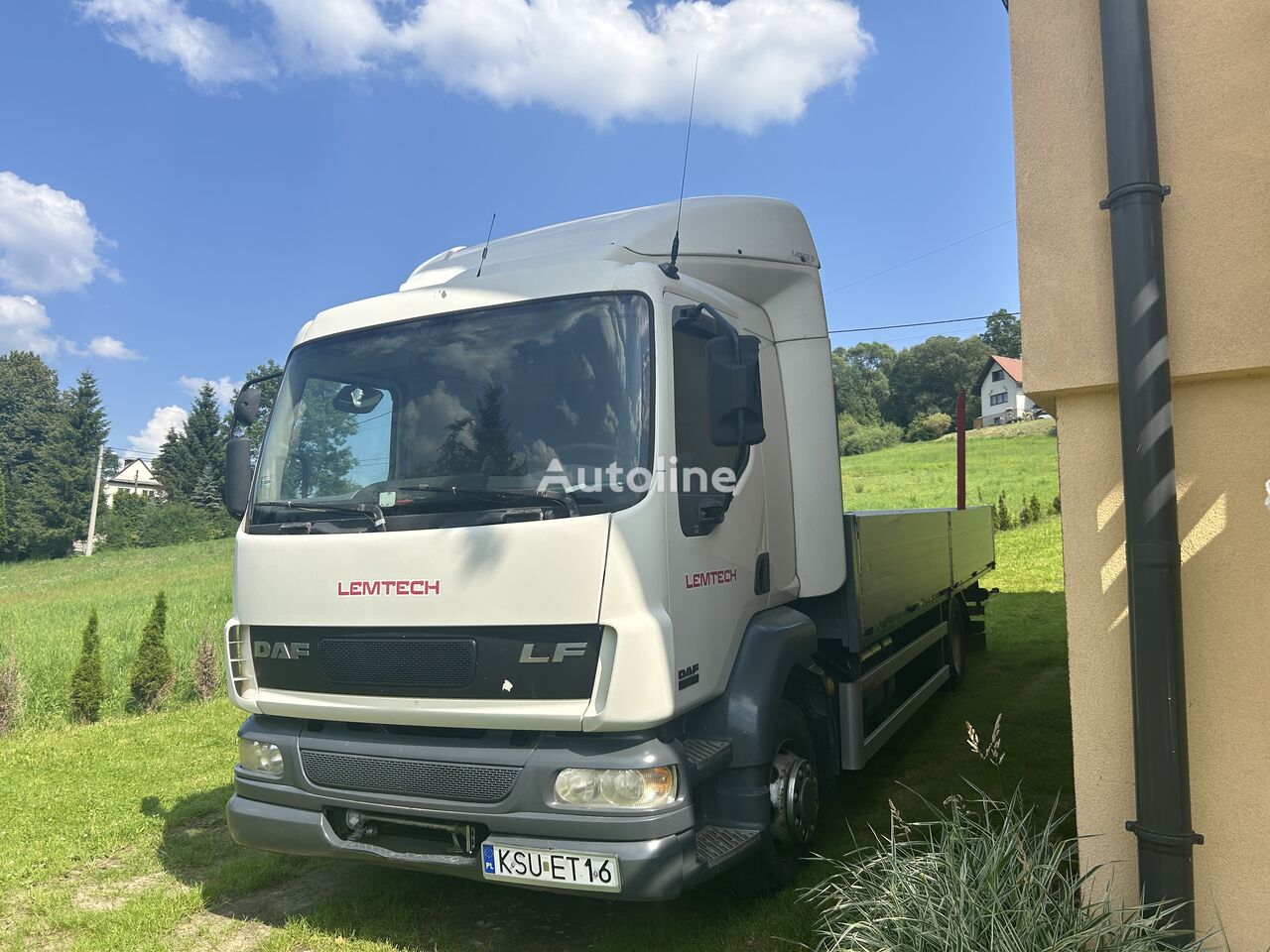 DAF LF 55 180 open laadbak vrachtwagen