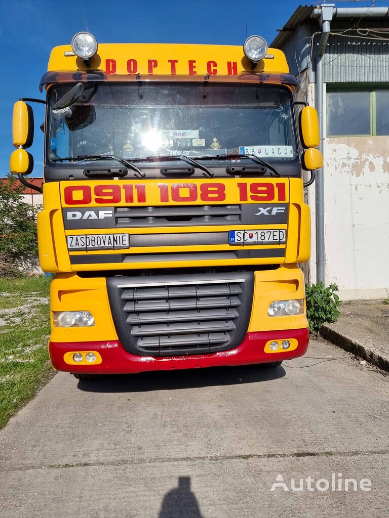 DAF XF 105 camión caja abierta + remolque caja abierta - Autoline