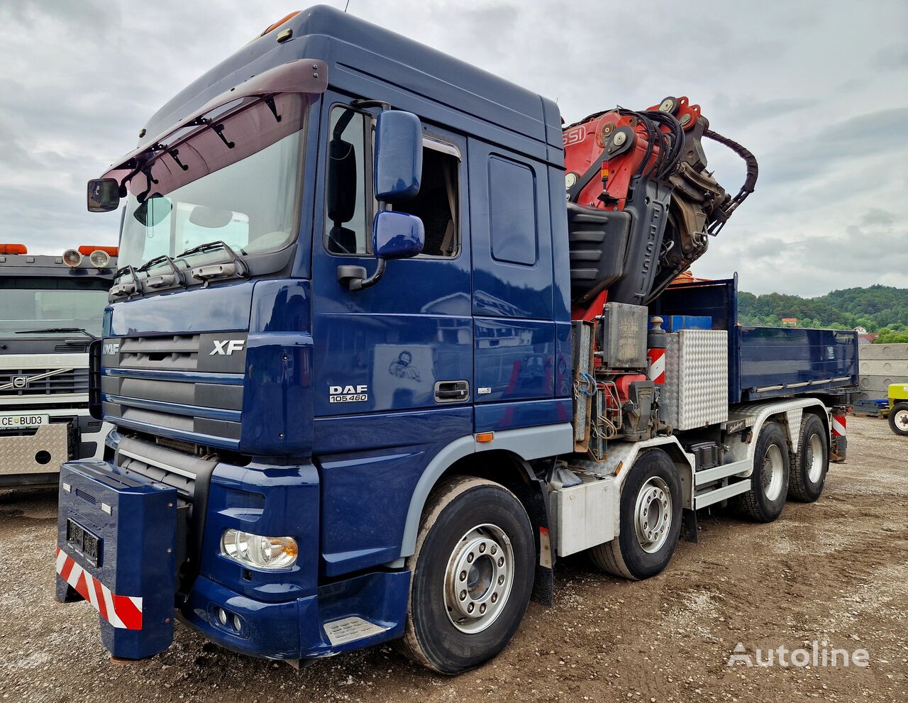 бортовой грузовик DAF XF 105.460