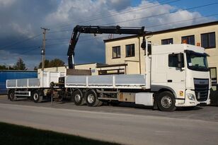 parda veoauto DAF XF 460 + parda- haagis