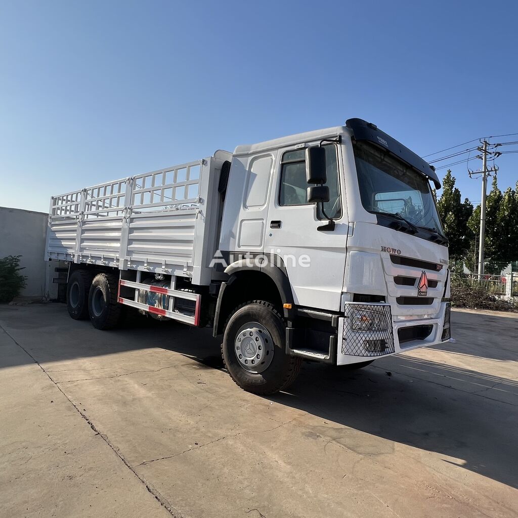 Howo 6*4 flatbed truck bortu kravas automašīna