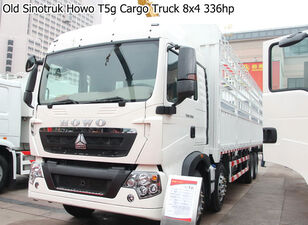 Howo Old Sinotruk Howo T5g Cargo Truck 8x4 for Sale flatbed truck