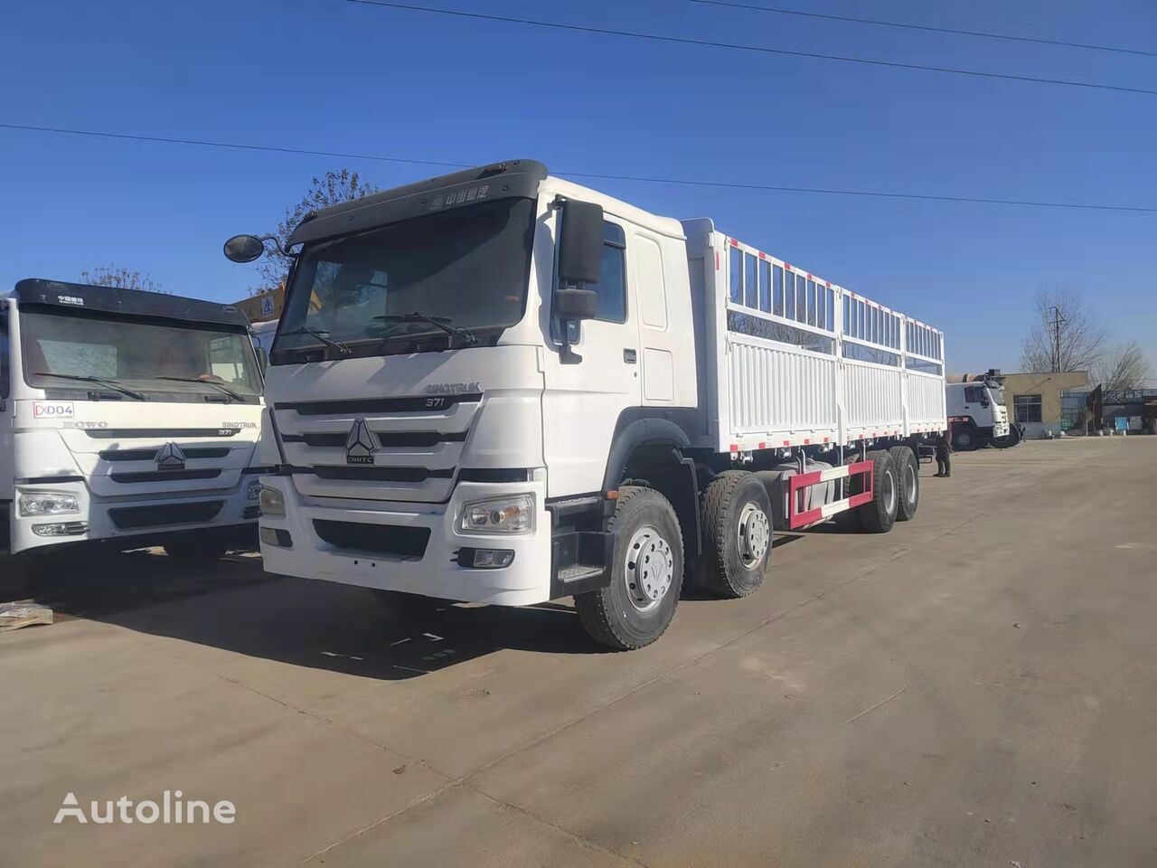 dropside camion Howo drive