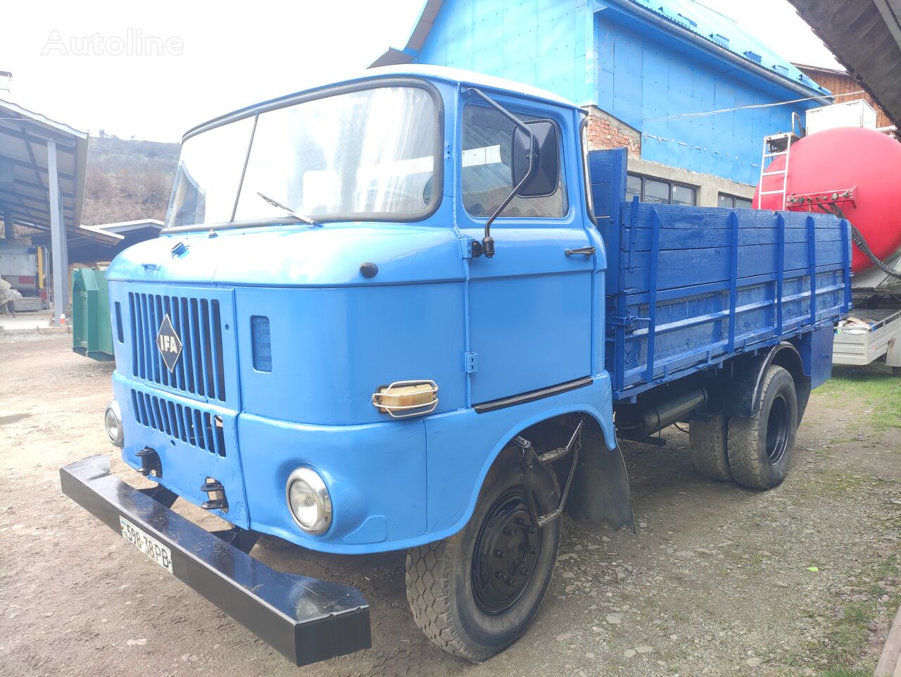 IFA B50  open laadbak vrachtwagen