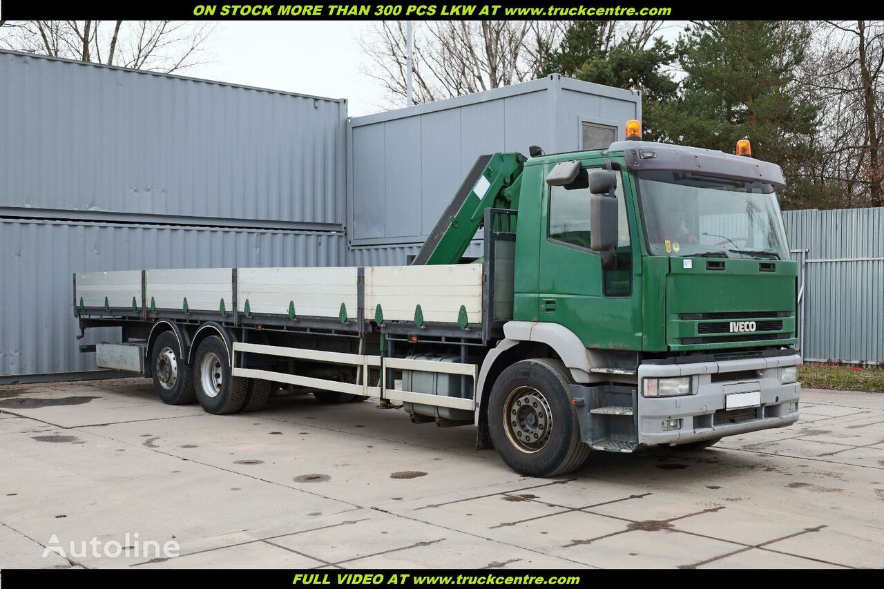 parda veoauto IVECO 260 E 35 YR/PS, CRANE HMF 1323 K3- 2230 KG, 9,9m