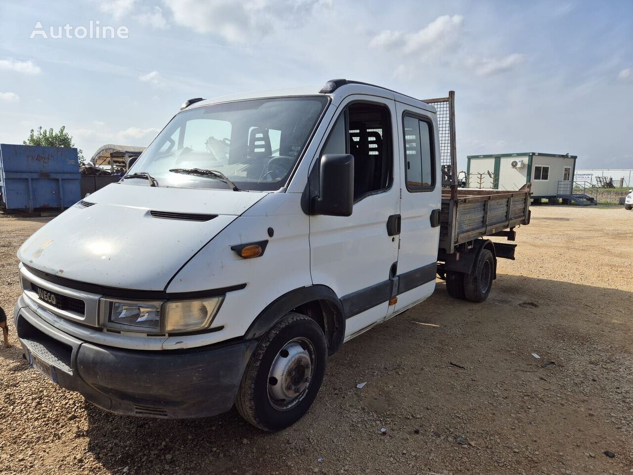 IVECO 35C13 flatbed truck