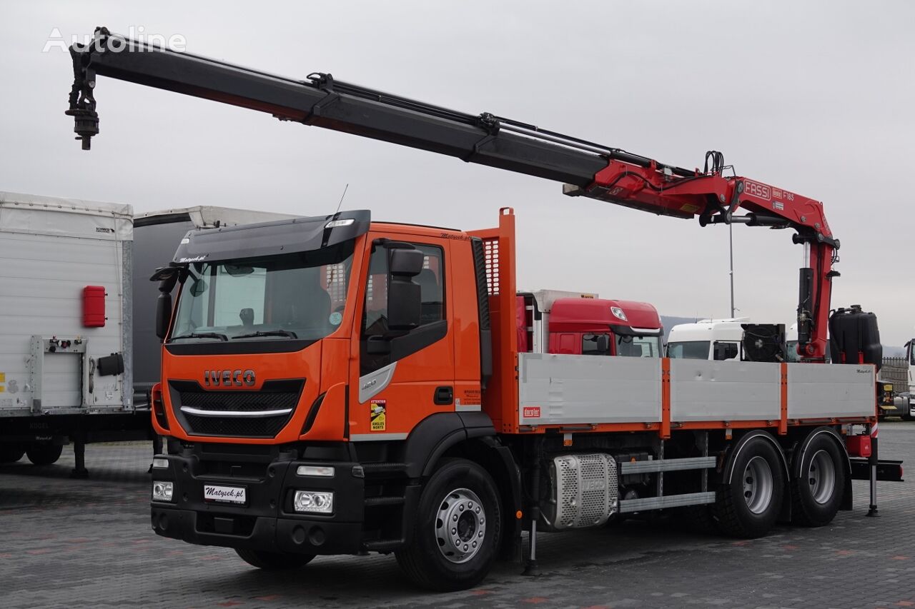 IVECO 420  flatbed truck