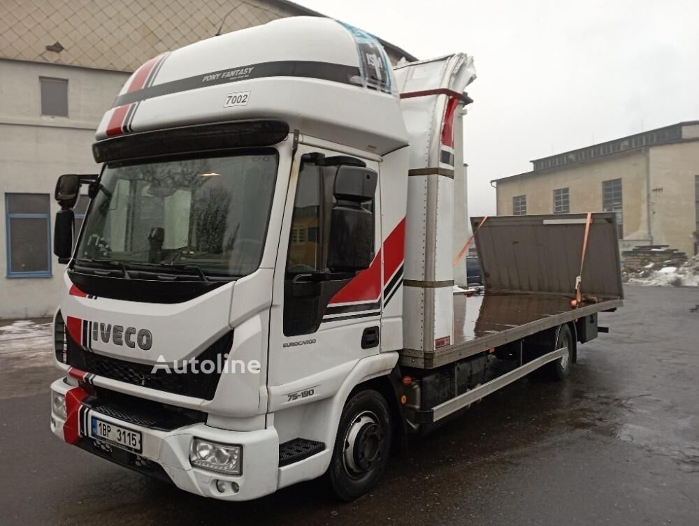 camion plateau IVECO 75-190