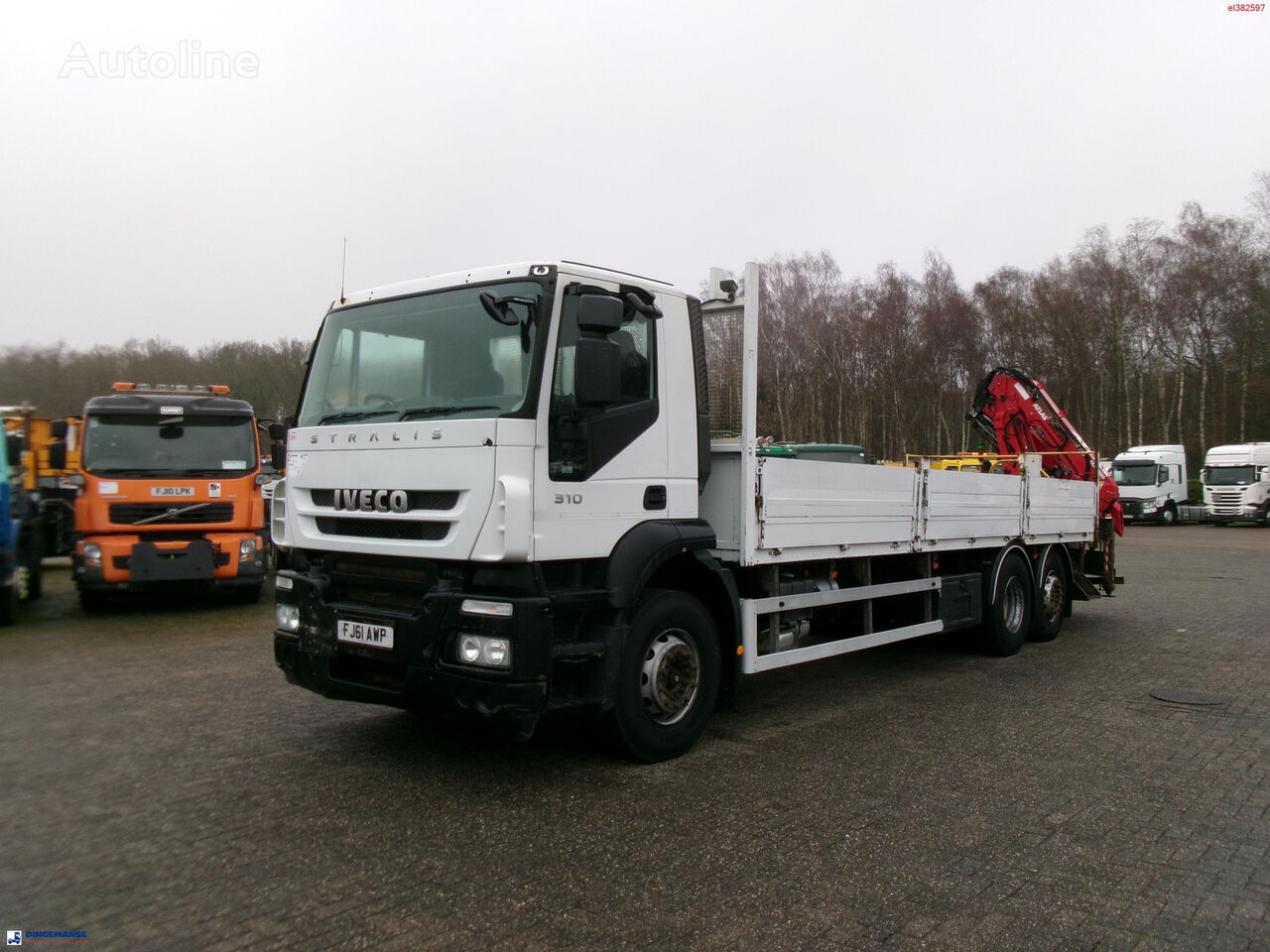 IVECO AD260S31Y/PS 6x2 RHD + Atlas 135.2E-A2 flak lastbil