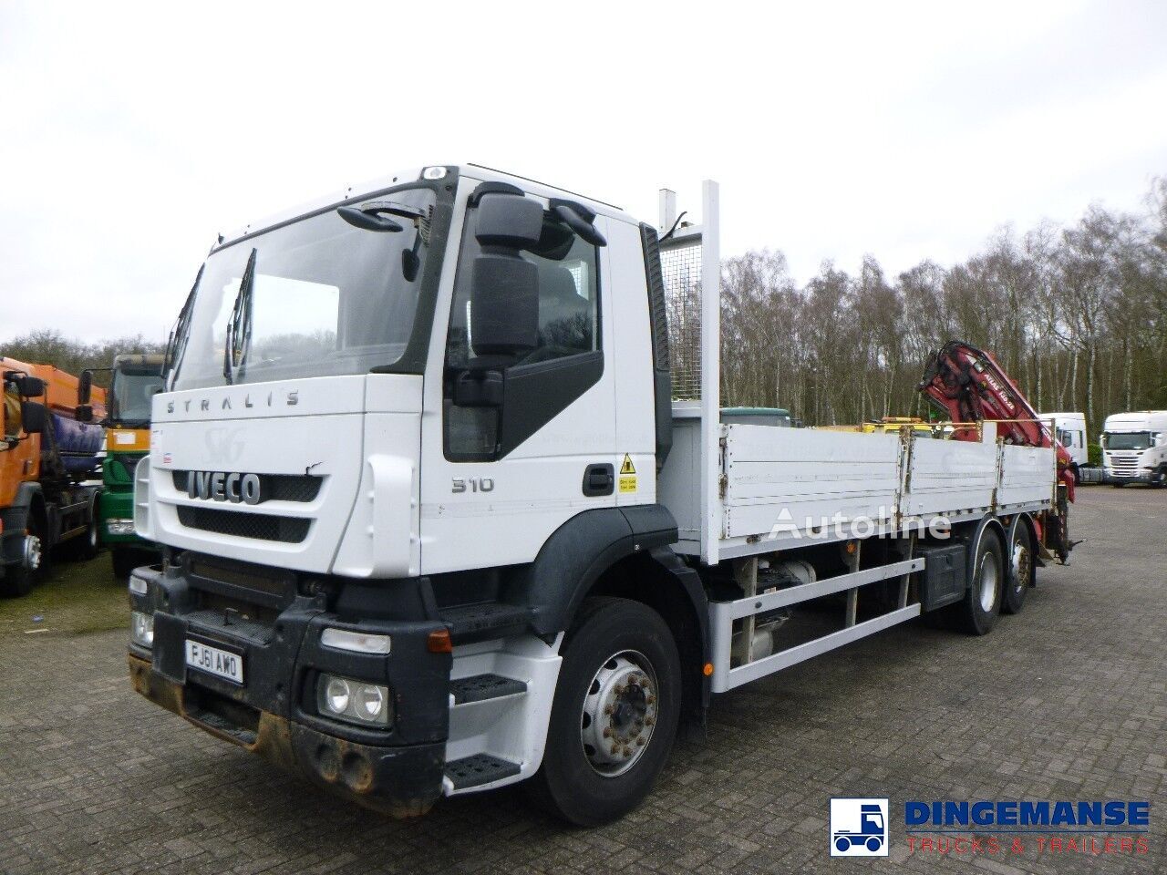 Купить бортовой грузовик IVECO AD260S31Y/PS 6x2 RHD + Atlas 135.2E-A2 | Autoline LV Бортовой грузовик IVECO AD260S31Y/PS 6x2 RHD + Atlas 135.2E-A2 - Autoline
