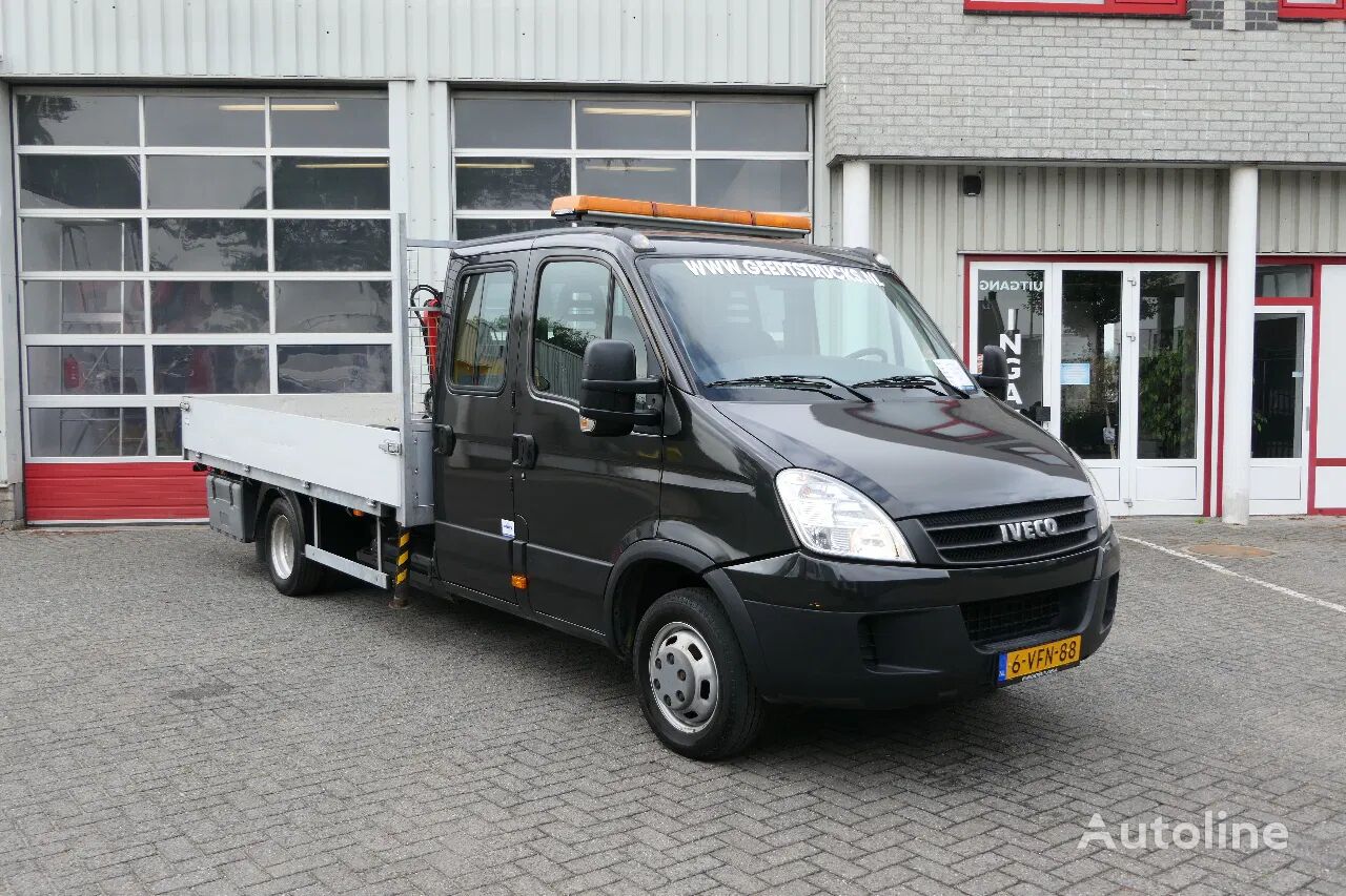 IVECO Daily 3.0 CNG | Double Cab. | PALFINGER PC 1300 A | 100049Km | 2 camión caja abierta