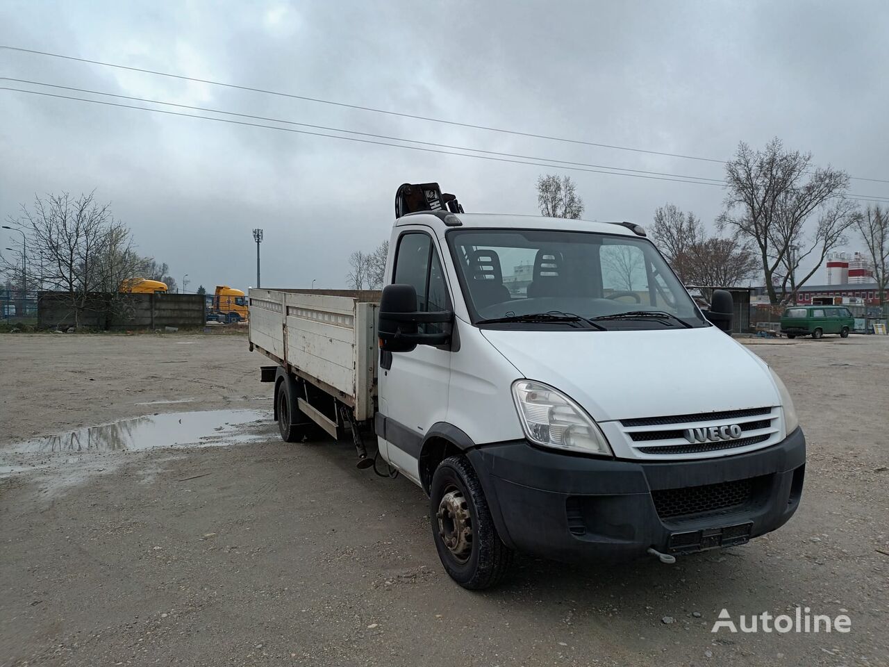 IVECO Daily 65 C 18  fladvogn lastbil