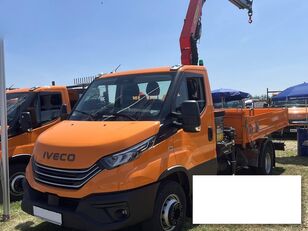 dropside camion IVECO Daily 70C18H - Flatbed+crane nou