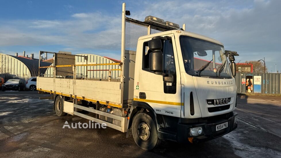 IVECO EUROCARGO 75E16 flatbed truck