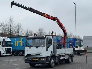 شاحنة مسطحة IVECO EuroCargo 120 E23 Fassi F95 Kraan