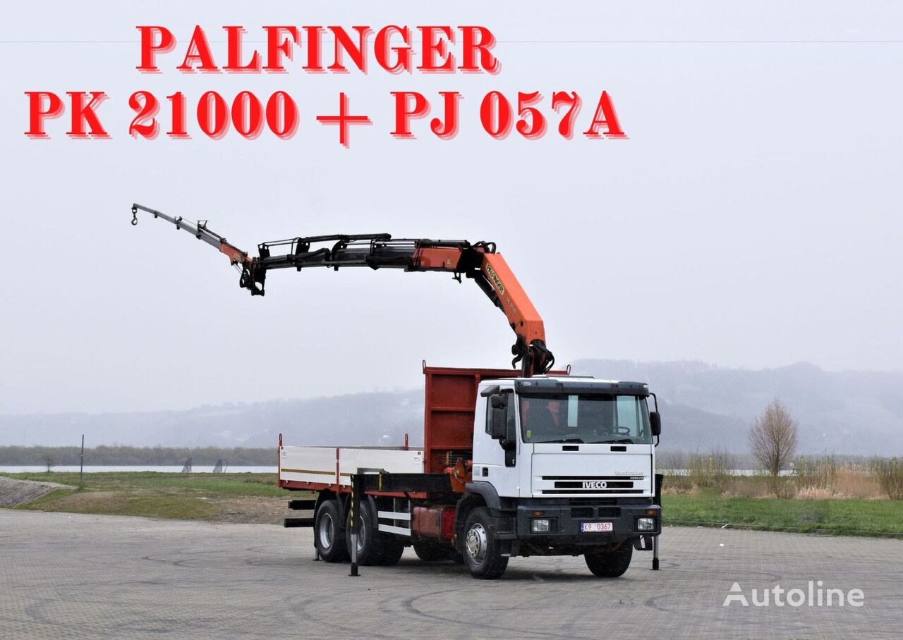 IVECO Eurotrakker 280E35 open laadbak vrachtwagen