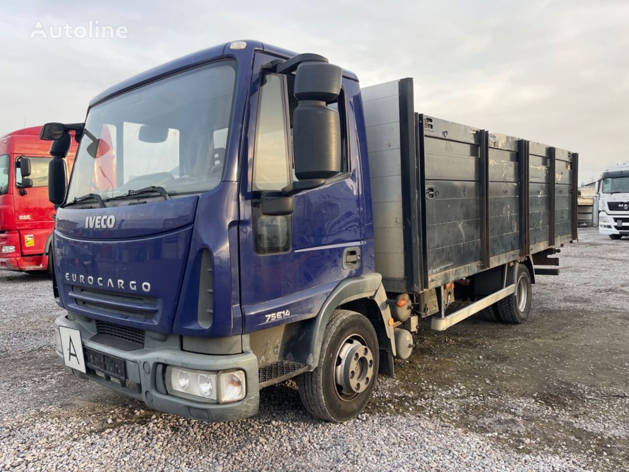 IVECO ML 75E14 Offener Kasten E5 M752 camión caja abierta