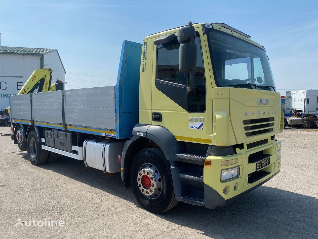 IVECO STRALIS 350  + HR l VIN 002 kamion s ravnom platformom