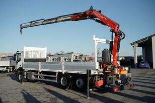 bortinis sunkvežimis IVECO STRALIS 460 / 6X2 / SKRZYNIOWY 8,1 m + HDS FASSI. F185 MAX UDŹWI